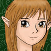 Irina, a drawing colored for an RPG dedicated to Triforce MUCK. :)
