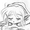 Link sleeping, so cute. :)